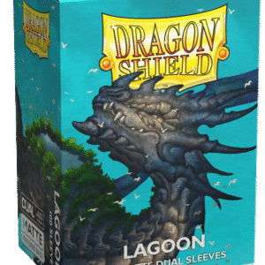 Dragon Shield Sleeves: Lagoon Standard Dual Matte (Box Of 100)