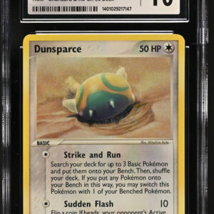 Dunsparce 015/034 Trading Card Game Classic - CLV, CLC, CLB Charizard & Ho-Oh ex Deck - CLC - 2023 Pokemon - CGC 10