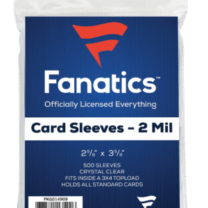 Fanatics Soft Card Sleeves (500 Count)