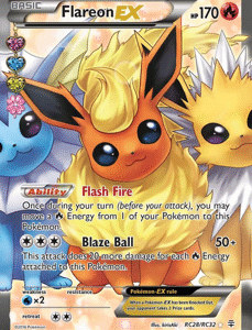 Flareon EX (Full Art) - Generations: Radiant Collection (GEN)