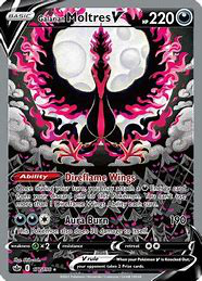 Galarian Moltres V (Alternate Full Art) - SWSH06: Chilling Reign (SWSH06)