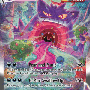 Gengar VMAX (Alternate Art Secret) - SWSH08: Fusion Strike (SWSH08)