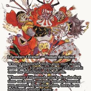 Gilgamesh, Weapon Collector - Godo, Bandit Warlord (Showcase) - Final Fantasy: Through the Ages (FCA)