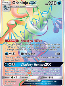 Greninja GX (Secret) - SM - Forbidden Light (SM06)