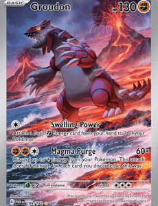 Groudon - 199/182 - SV04: Paradox Rift (PAR)
