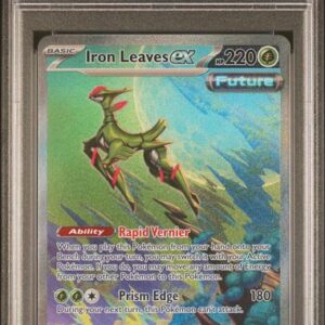 Iron Leaves ex 203/162 Special Illustration Rare Temporal Forces - 2024 Pokemon - PSA 10