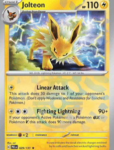 Jolteon (Master Ball Pattern) - SV: Prismatic Evolutions (PRE)