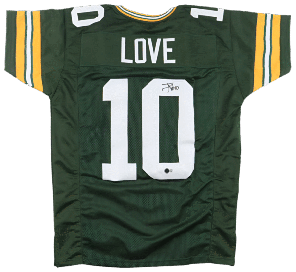 Jordan Love Autographed Signed Custom Jersey - Beckett COA