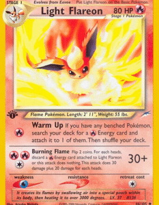 Light Flareon - Neo Destiny (N4) 1st Edition