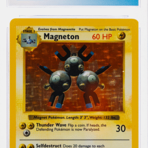 Magneton 9/102 Base Set Shadowless - 1999 Pokemon - CGC 7.5