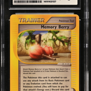 Memory Berry - Aquapolis - 2003 Pokemon - CGC 8