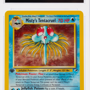 Misty's Tentacruel 10/132 Gym Heroes 1st Edition - 2000 Pokemon - CGC 10