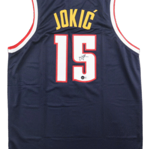 Nikola Jokic Signed Autographed Custom Jersey (Beckett)