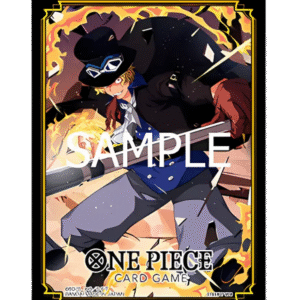 One Piece Card Game Official Sleeves: TCG+ Store Edition Vol.2 - Sabo (70-Pack) - Bandai Card Sleeves