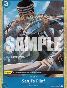 Sanji's Pilaf (Alternate Art) - Premium Booster - The Best - (PRB-01)