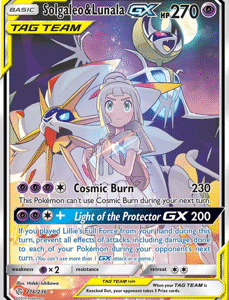 Solgaleo & Lunala GX (Full Art) - SM - Cosmic Eclipse (SM12)