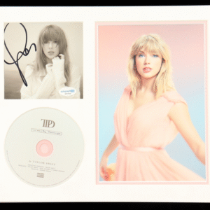 Taylor Swift Signed "The Tortured Poets Department" 11x14 Custom Matted CD Insert Display (ACOA)
