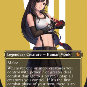 Tifa, Martial Artist (Borderless) - Commander: Final Fantasy (FIC)
