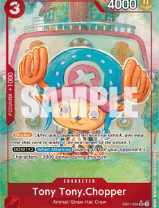 Tony Tony.Chopper (Alternate Art) - Extra Booster: Memorial Collection (EB-01)