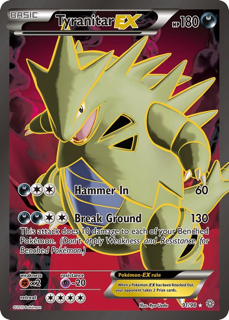 Tyranitar EX (91 Full Art) - XY - Ancient Origins (AOR)