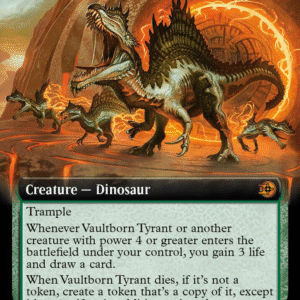 Vaultborn Tyrant (Extended Art) - Outlaws of Thunder Junction: The Big Score (BIG)