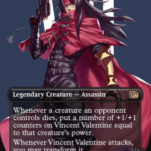 Vincent Valentine (Borderless) (Surge Foil) - Final Fantasy (FIN)