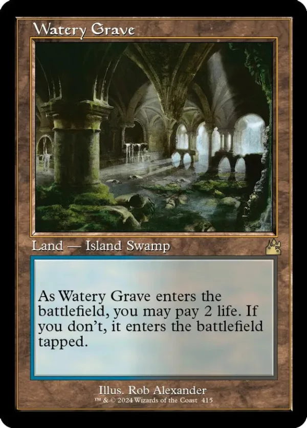 Watery Grave (Retro Frame) - Ravnica Remastered