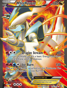 White Kyurem EX (146 Full Art) - Boundaries Crossed (BCR)