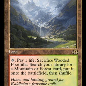 Wooded Foothills (Retro Frame) (Foil) - Modern Horizons 3 (MH3)